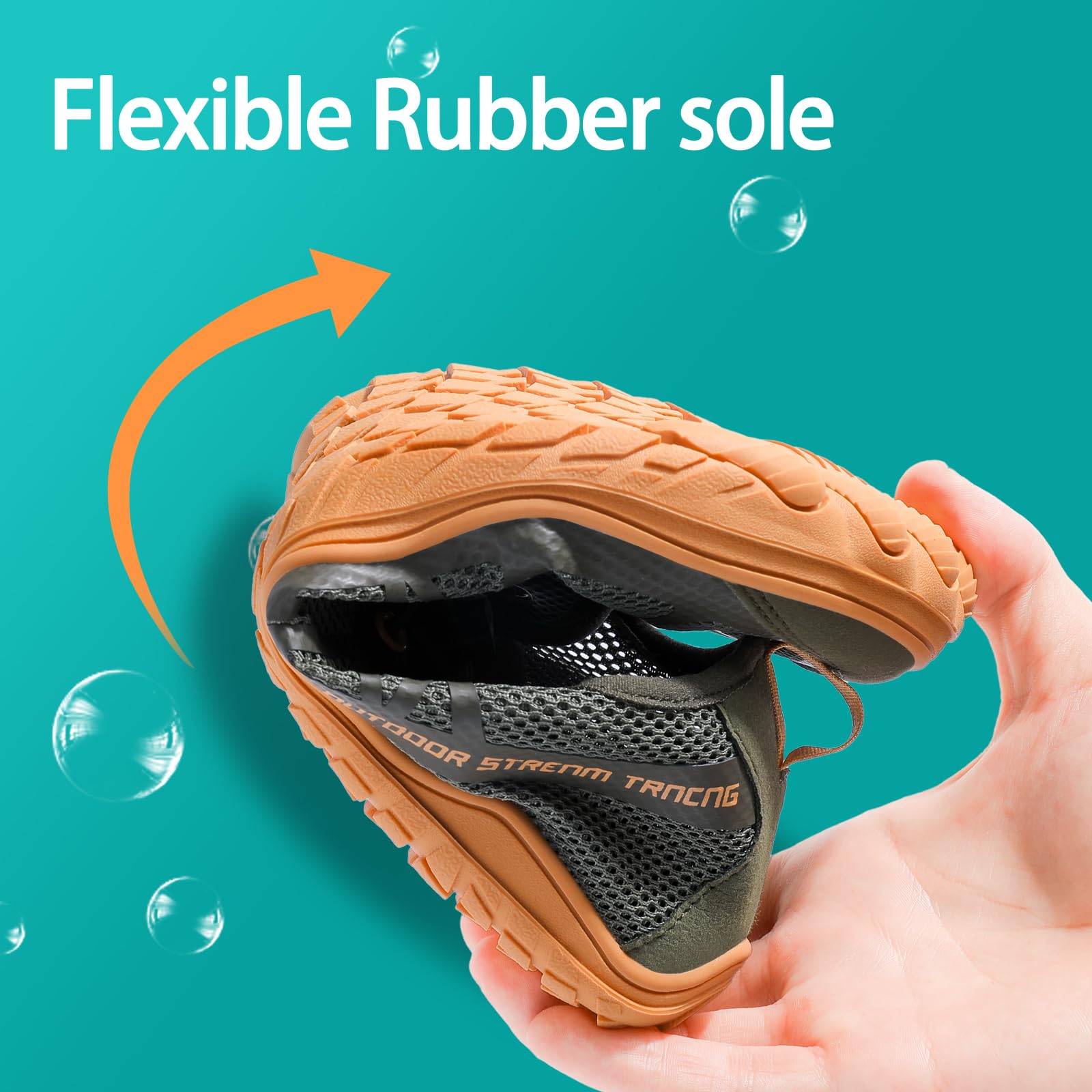 ARTOPEAK Men's Water Shoes Lightweight Aqua Shoes for Beach Swim Pool Kayaking - Image 4