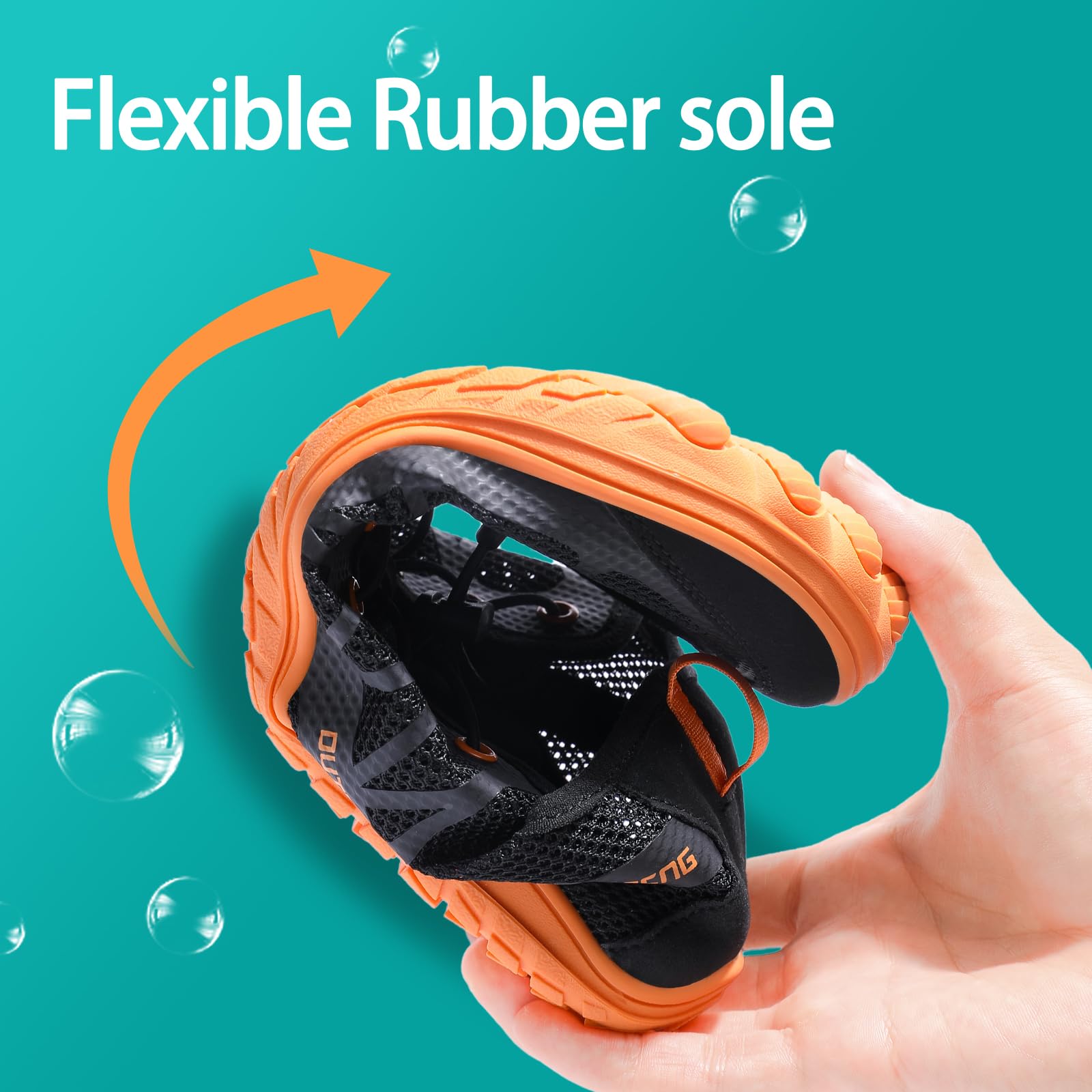 ARTOPEAK Men's Water Shoes Lightweight Aqua Shoes for Beach Swim Pool Kayaking - Image 4