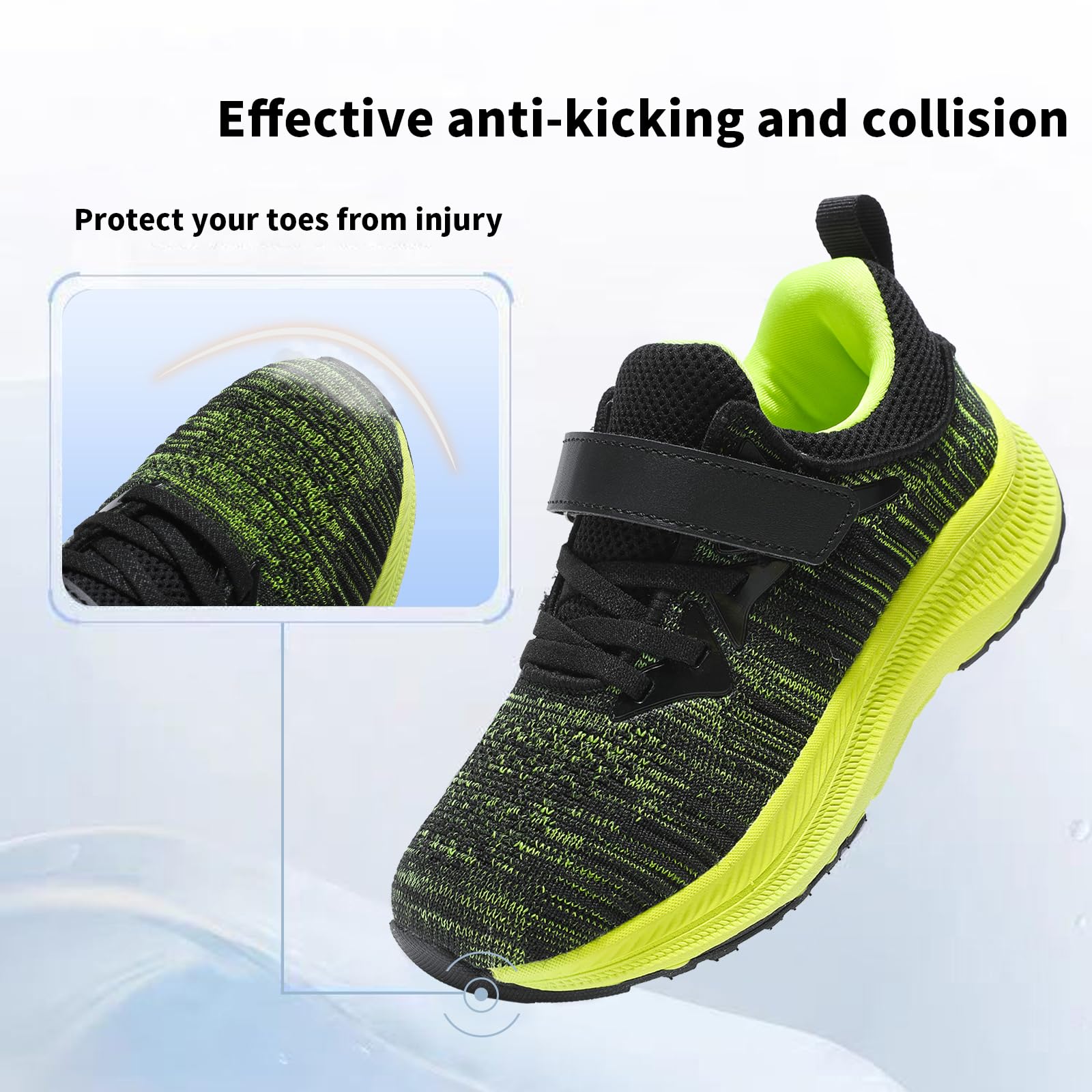 ARTOPEAK Wide Kids Sneakers for Boys & Girls | Slip on Tennis Running Walking Shoes - Image 4