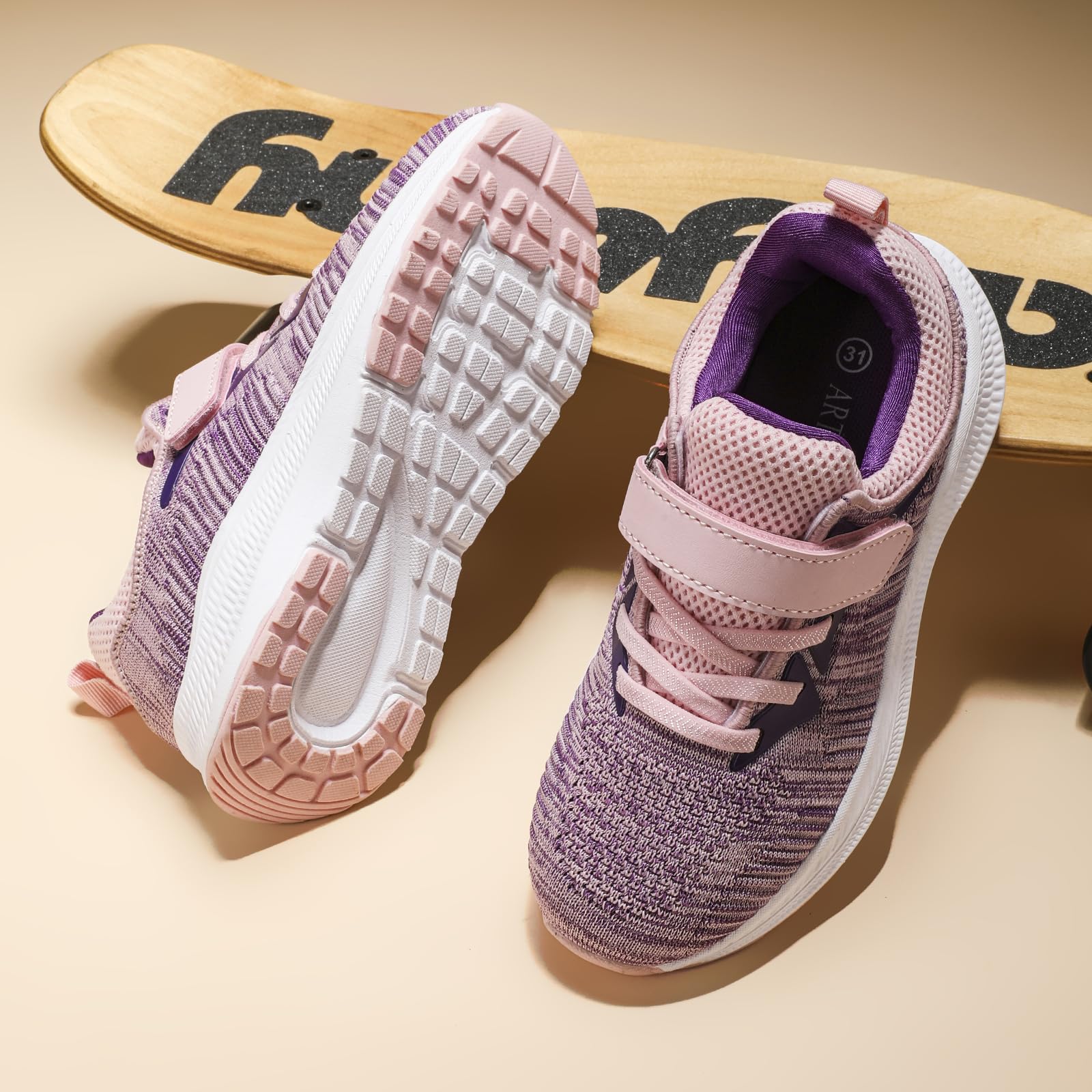 ARTOPEAK Wide Kids Sneakers for Boys & Girls | Slip on Tennis Running Walking Shoes - Image 3