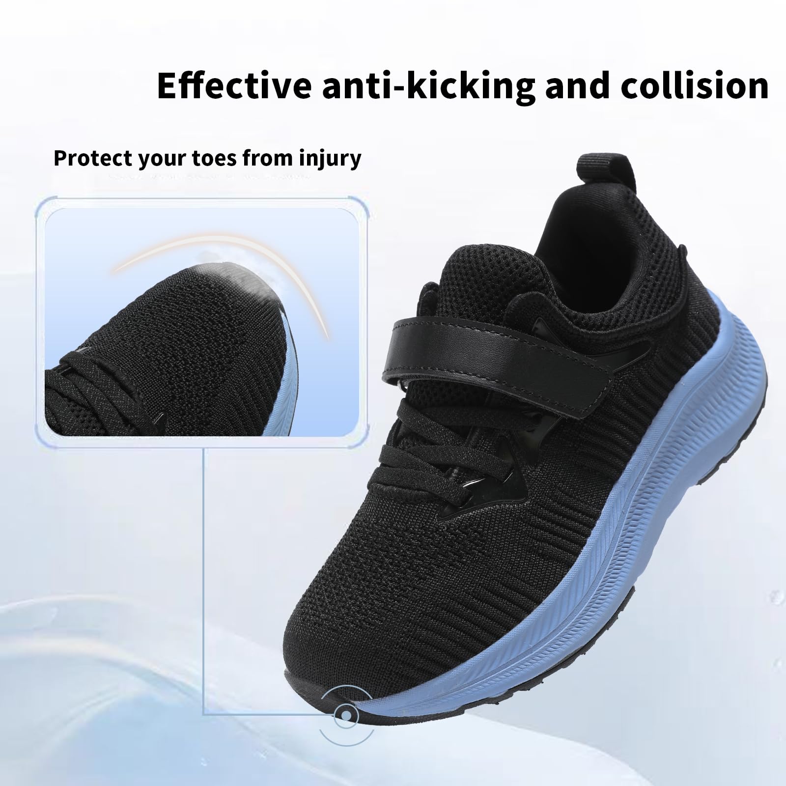 ARTOPEAK Wide Kids Sneakers for Boys & Girls | Slip on Tennis Running Walking Shoes - Image 3