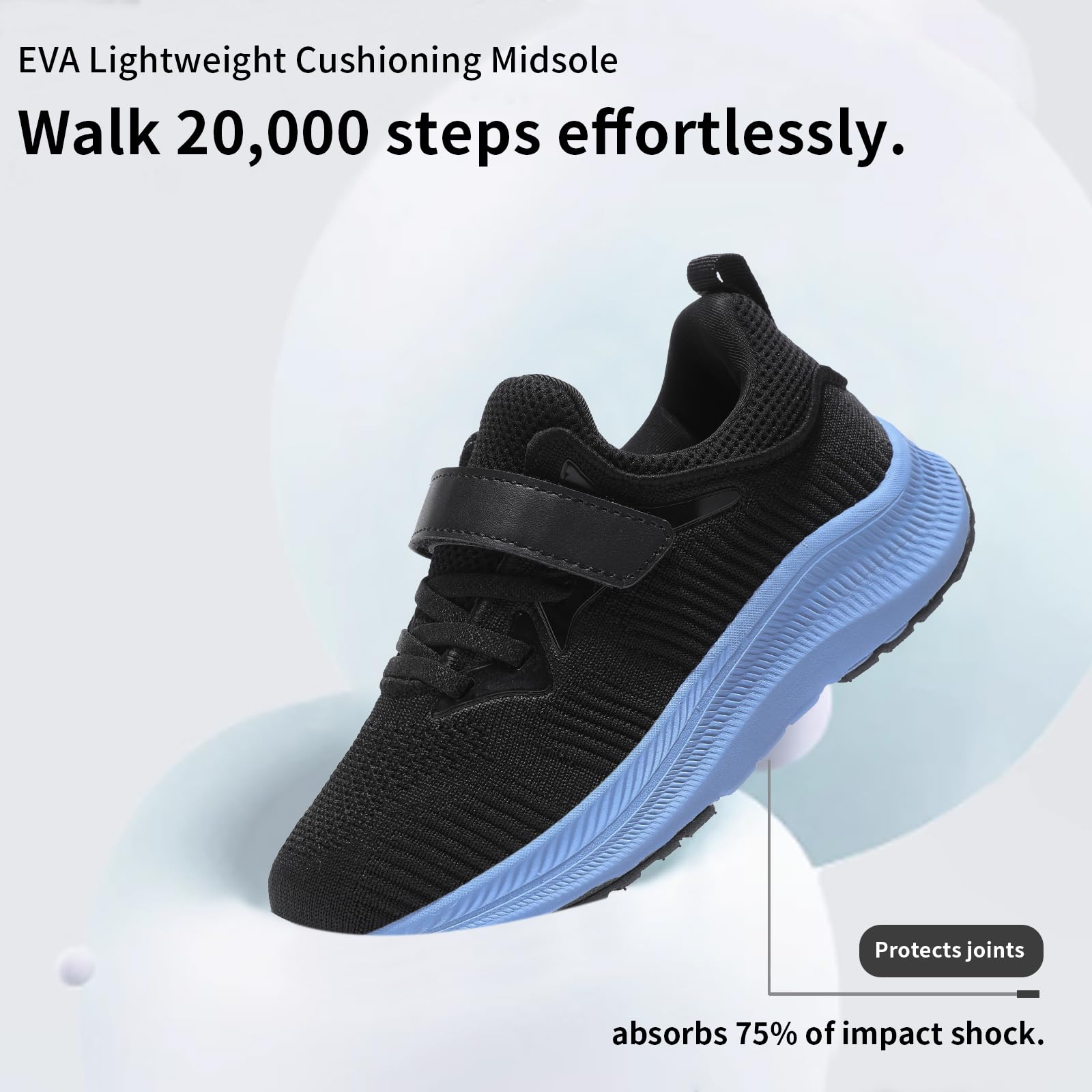 ARTOPEAK Wide Kids Sneakers for Boys & Girls | Slip on Tennis Running Walking Shoes - Image 5