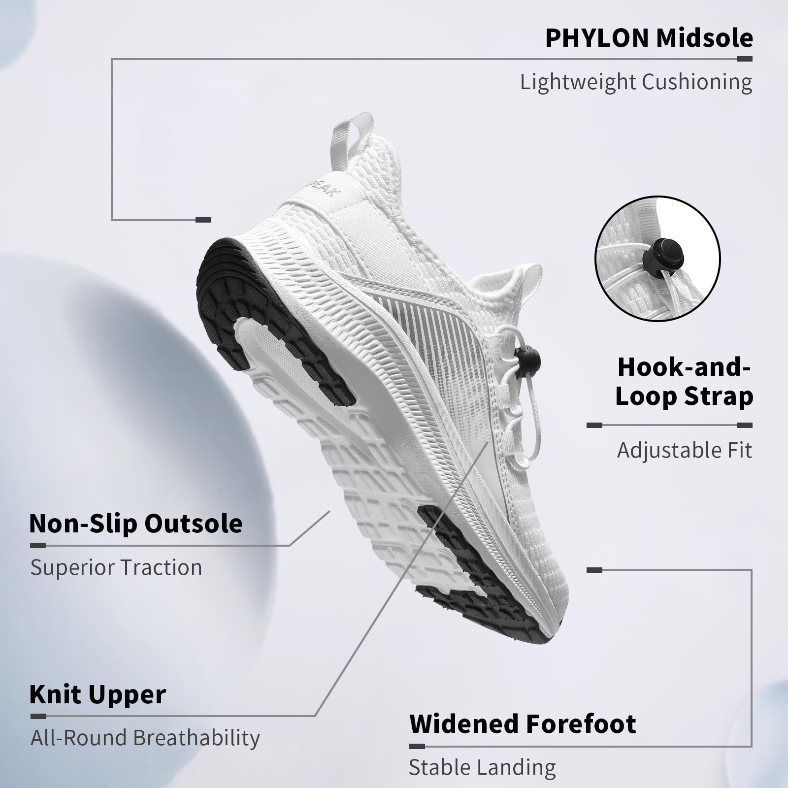 ARTOPEAK Wide Kids Sneakers for Boys & Girls | Slip on Tennis Running Walking Shoes - Image 3