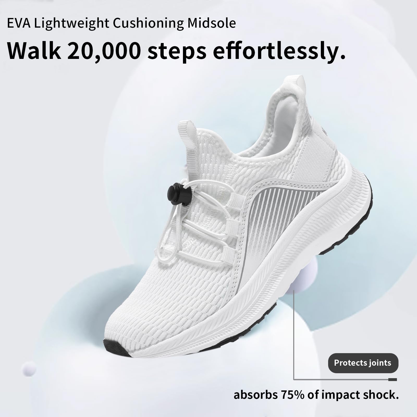 ARTOPEAK Wide Kids Sneakers for Boys & Girls | Slip on Tennis Running Walking Shoes - Image 4