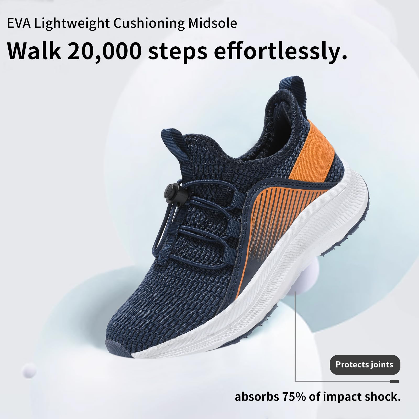 ARTOPEAK Wide Kids Sneakers for Boys & Girls | Slip on Tennis Running Walking Shoes - Image 4