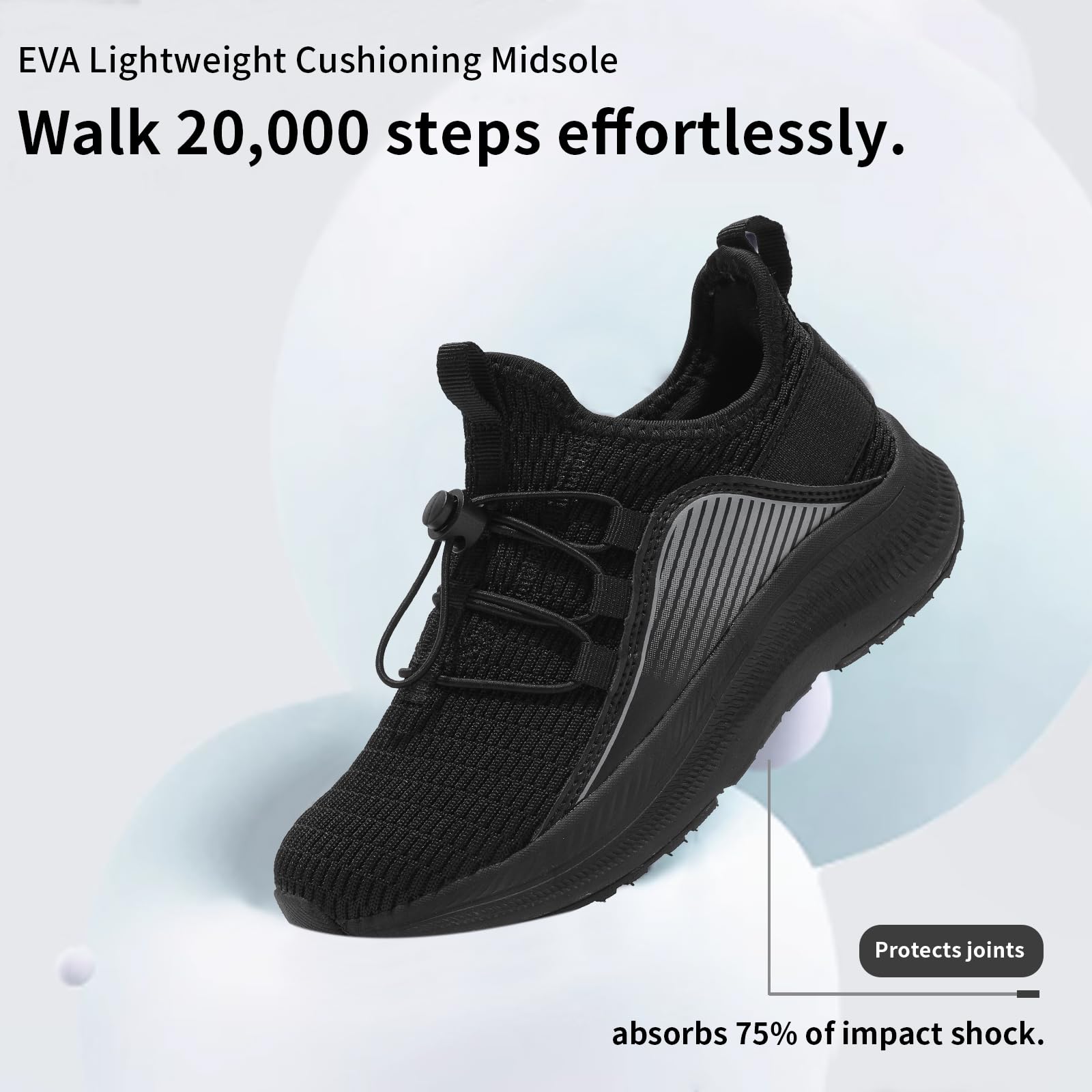 ARTOPEAK Wide Kids Sneakers for Boys & Girls | Slip on Tennis Running Walking Shoes - Image 4