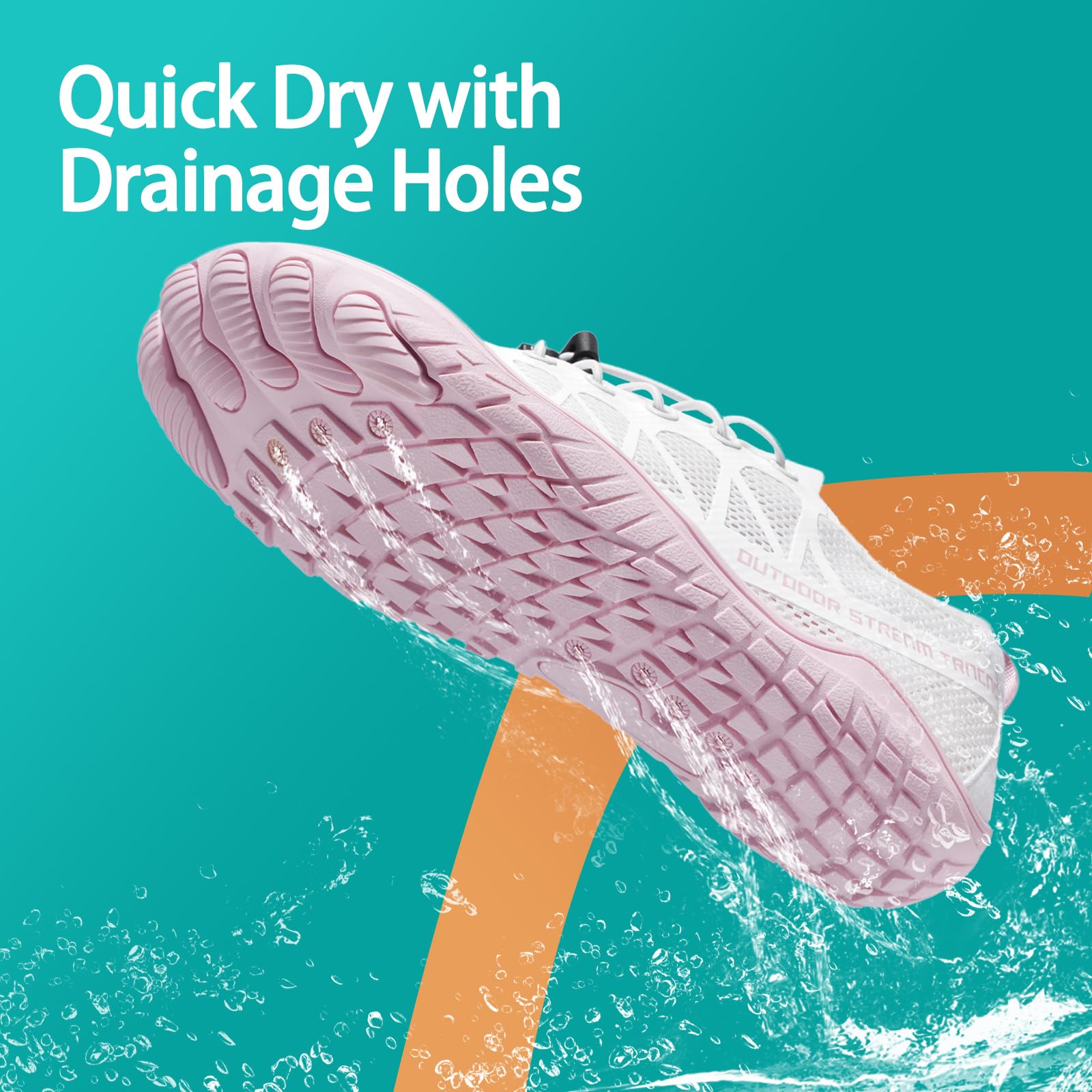 ARTOPEAK Women's Water Shoes Lightweight Aqua Shoes for Beach Swim Pool Kayaking - Image 6