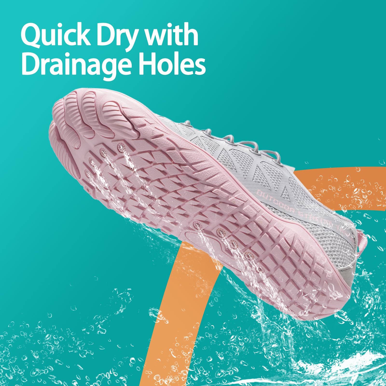 ARTOPEAK Women's Water Shoes Lightweight Aqua Shoes for Beach Swim Pool Kayaking - Image 6