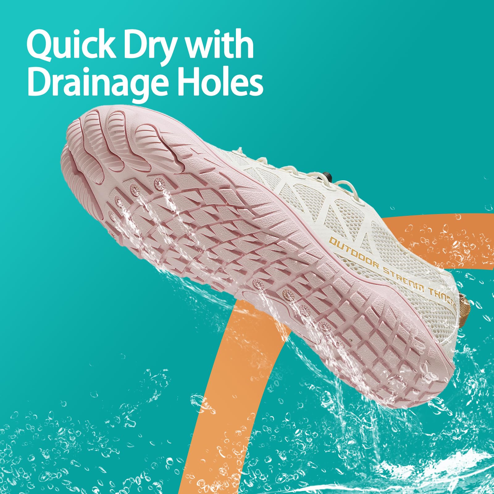 ARTOPEAK Women's Water Shoes Lightweight Aqua Shoes for Beach Swim Pool Kayaking - Image 5