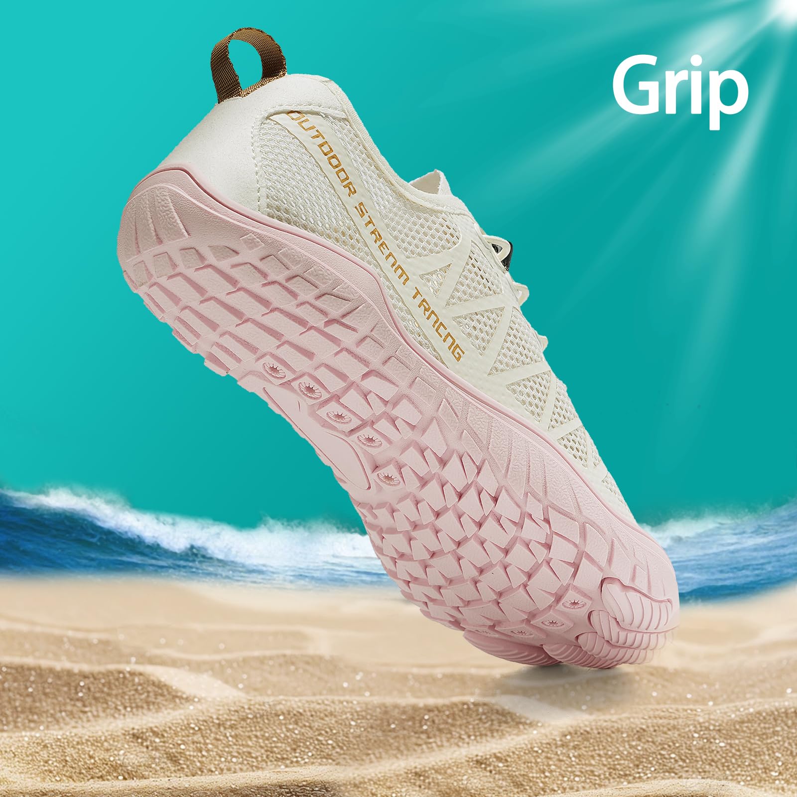 ARTOPEAK Women's Water Shoes Lightweight Aqua Shoes for Beach Swim Pool Kayaking - Image 6